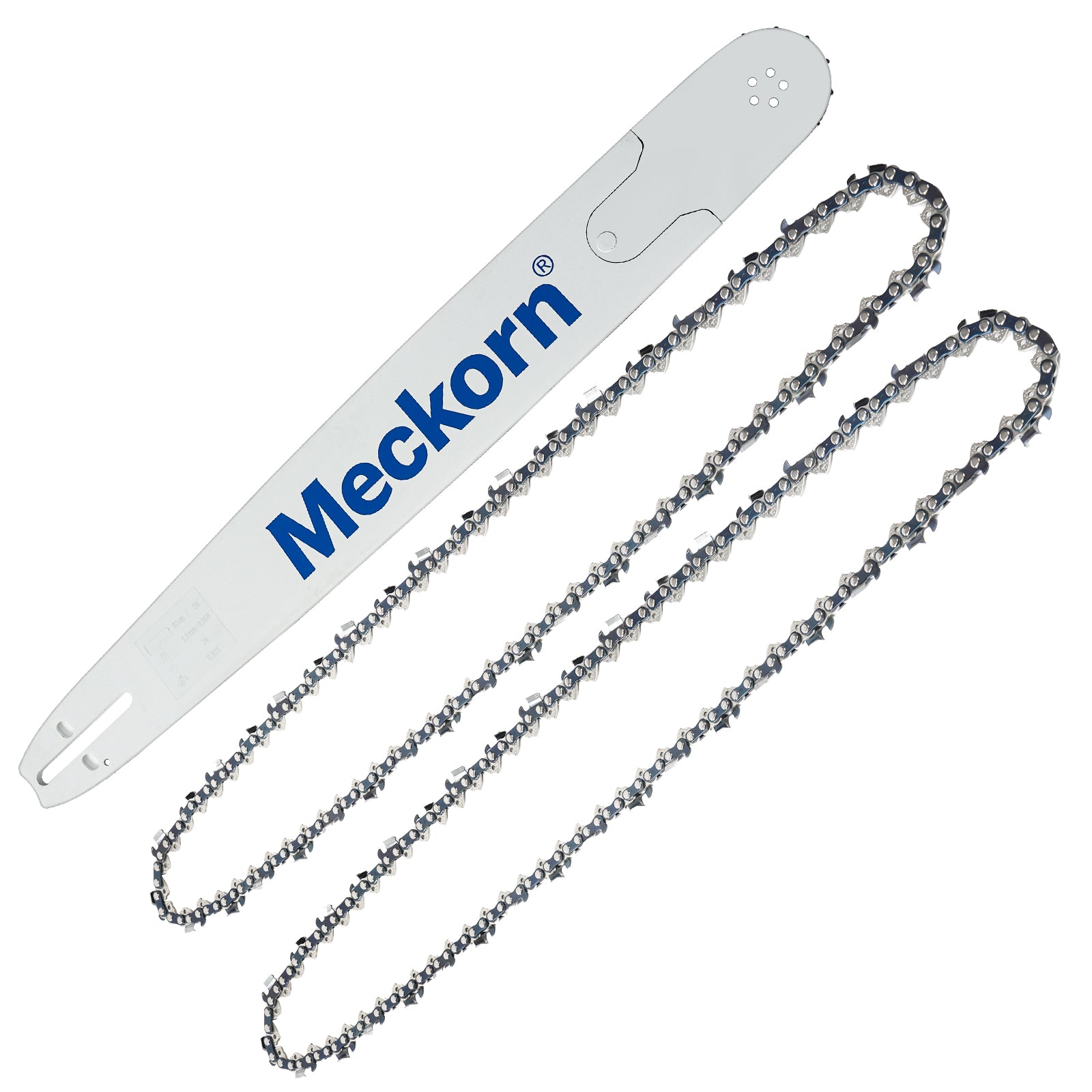 Meckorn 20 Inch Chainsaw Bar & Chain Combo for Echo CS-590, CS-660, CS-670 | 3/8" .050" 70DL