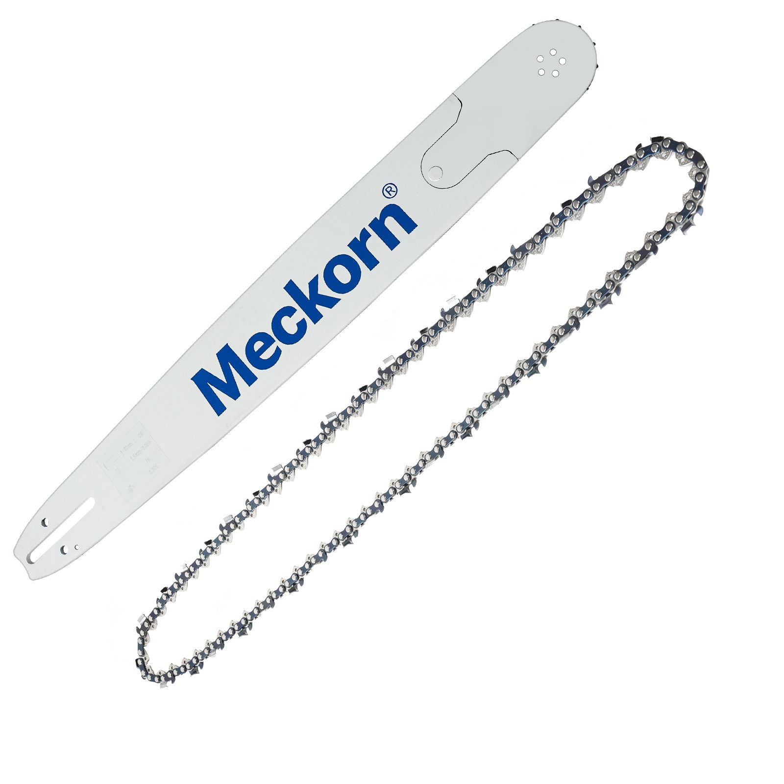 Meckorn 24 Inch Chainsaw Bar & Chain Combo for Husqvarna 460 Rancher, 455 Rancher, 372XP | 3/8" .050" 84DL